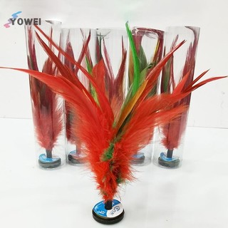 YOWEI Thể Dục Giải Trí Đầy Màu Sắc Shuttlecock Trung Quốc Jianzi Chân Đá Tay Bánh Xe Gà Lạ Mắt Shuttlecock VN