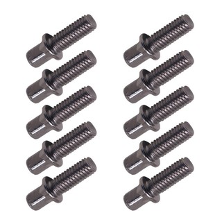 COLO 10 Chiếc Trống Căng Thanh Vít Chặt Kim Loại Chống Rỉ Vít Ngắn Trống Phần Cứng Vít Cho Nhạc Cụ Gõ Par