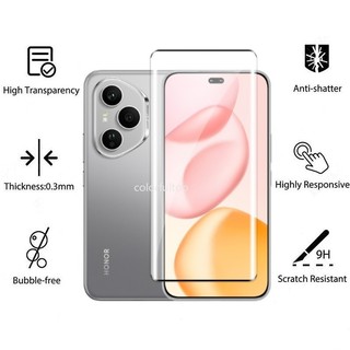 Kính Cường Lực Cong 2in1 3D Cho Huawei Honor 400 Pro 400Pro Honor400Pro 5G 2025 Phía Sau Ống Kính Camera Bảo Vệ Màn Hình Phim Kính Bảo Vệ