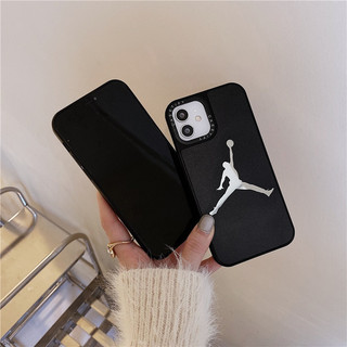 Ốp lưng gương cho iPhone 16 15 14 13 12 11 S XR XS 7G 8 Plus SE2 mini nhãn Jordan chống sốc