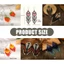KIN Thủ Công Vintage Đính Hạt Bông Tai Bohemian Hoa Tua Rua Trang Sức Nữ