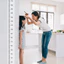 Nhãn dán đo chiều cao có thể ghi được 1 / 2 / 3 tờ 2M, Decal dán tường có thể tháo rời không chứa cặn, Biểu đồ tăng trưởng chống nước cho trẻ em và người lớn, Tùy chọn phong cách mờ / trong suốt