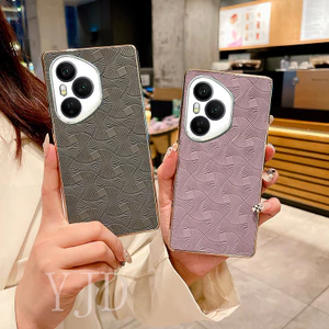 Ốp Lưng Cho Honor 400 Pro Da Thời Trang TPU Mạ Điện Khung Chống Rơi Vỏ Điện Thoại