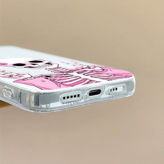 Ốp điện thoại hình hoa nhỏ bóng loáng imd Bieya cho iPhone 16 15 14 13 12 11 Pro Max XR xsmax X