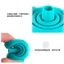 Phễu cổ dài có thể thu vào có thể gập lại bằng silicon cấp thực phẩm Hộ gia đình sáng tạo