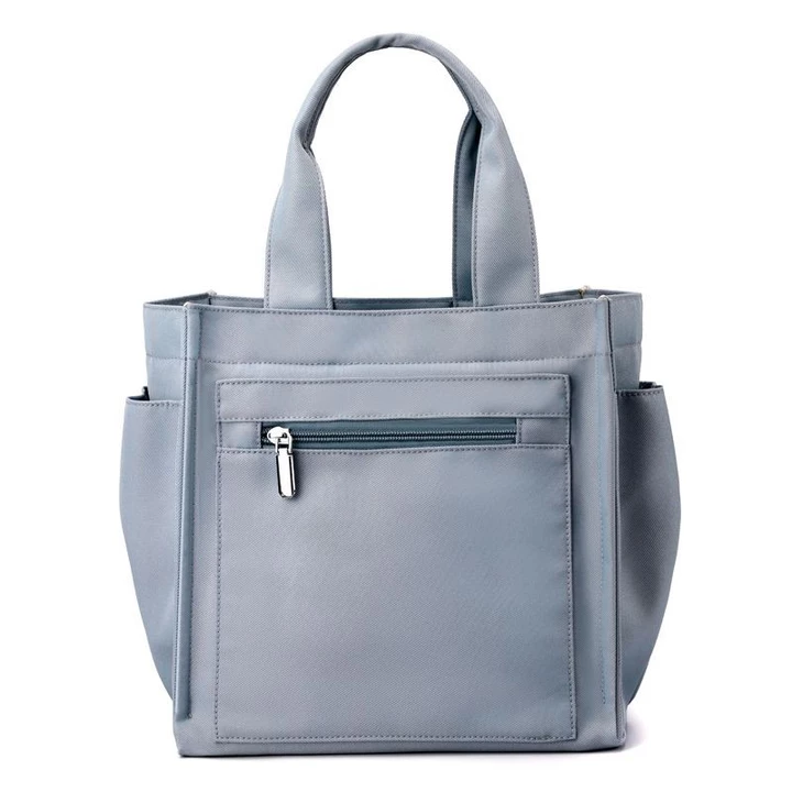 ~ ~ Túi Nylon Nhật Bản Túi chống thấm nước cho nữ Lưu trữ nhiều ngăn Túi Tote dung tích lớn Túi xách Túi đeo chéo Túi đeo chéo Túi đeo chéo Túi đi làm Túi đi là – 7