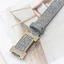 Thắt lưng da PU JVSUB, Thắt lưng kim cương giả lấp lánh thiết kế thương hiệu sang trọng Bling Bling Bling, Thắt lưng khóa trượt đa năng lấp lánh cổ điển dành cho nữ