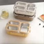 Hộp Bento FANIELLAPOWELL, Hộp Cơm Trưa Chia 2 / 3 / 4, Hộp Đựng Thực Phẩm Kín Bằng Thép Không Gỉ Chống Rò Rỉ Di Động Dã Ngoại