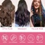 Lấp Lánh Sáng Bóng Tóc Tinsel Cầu Vòng Dazzles Nữ Bling Cho Bên Mũ Đội Đầu Tóc Lụa Phân Mở Rộng Tóc