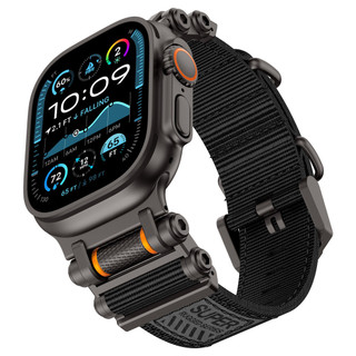 Dây đeo kết nối kim loại thể thao Fate Gear Nylon cho Apple watch Ultra 42 / 44 / 45 / 49 / 46mm i-watch Series Ultra / 10 / 9 / 8 / 7 / 6 / 5 / 4 / 3 / 2 / 1