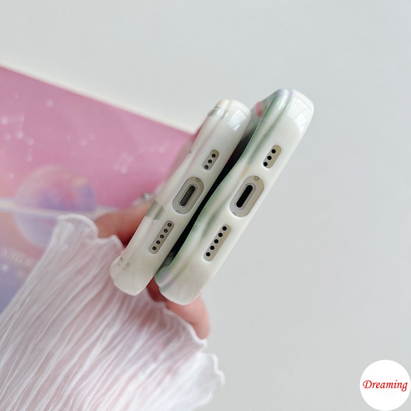 Ốp Lưng Samsung Galaxy A05 A02 A03 A04 A13 A14 A15 A20 A50 A30 A22 A23 A24 A25 A31 A32 A33 A34 A35 A51 A55 M34 Kem Vồng Cong Edge Motif Mặt Trăng Mây Và Hoa