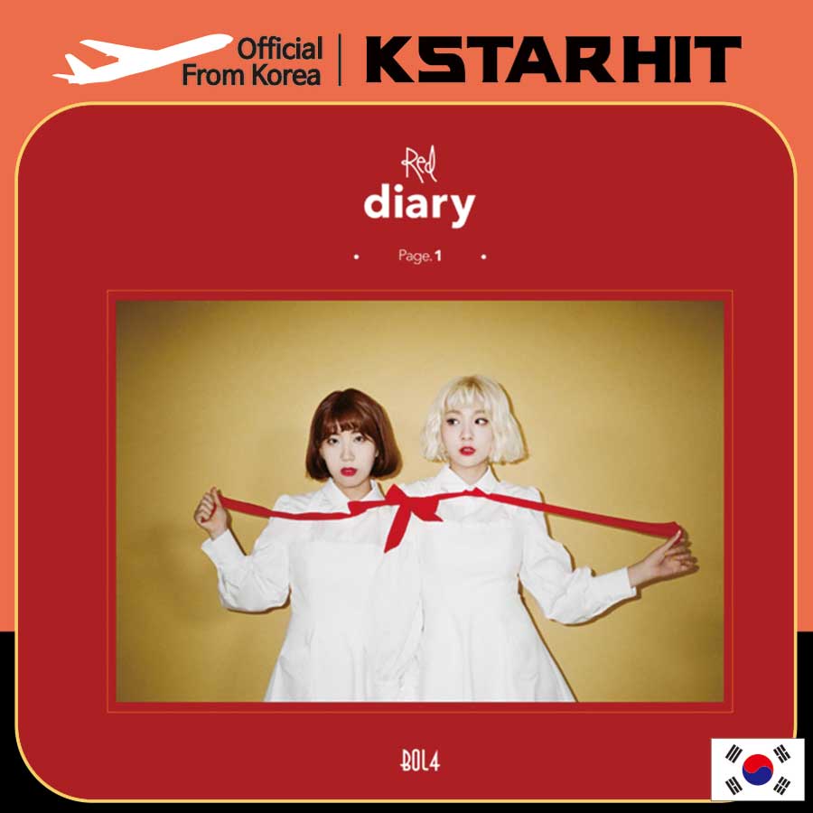 BOL4 - mini album [Red Diary Page.1] | Shopee Việt Nam