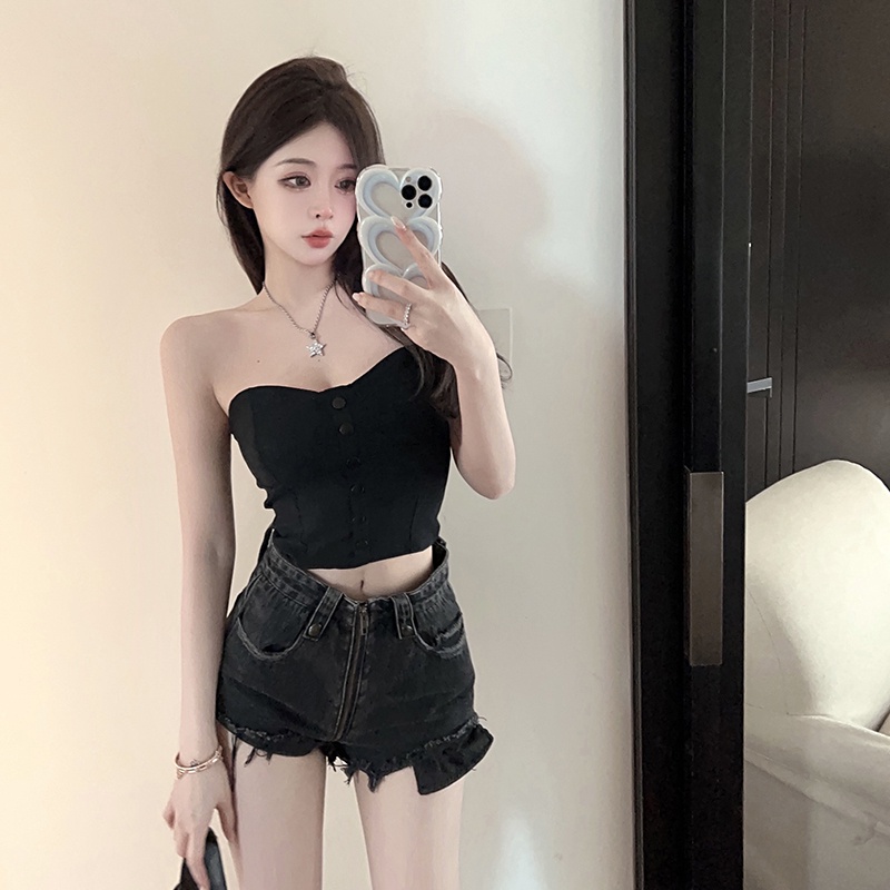 Áo Ống Cúp Ngực Một Mảnh Quấn Eo Gợi Cảm Cho Nữ