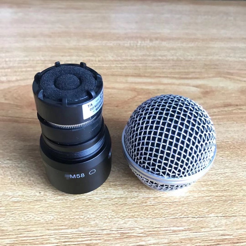 1 Chiếc Thay Thế Hộp Mực Đầu Micro Viên Cho Shure 58 SM series 58S 58LC SM58 BT58A BT58A BETA58A BETA87A PGX24 SLX24 Micro Không Dây
