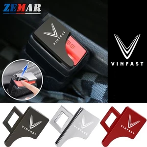 Set 1 / 2 Chốt Khóa Dây Đai An Toàn Bằng Hợp Kim Kẽm Cho vinfast fadil vf e34 7 8 9 vf8 vf9 lux a sa 2.0