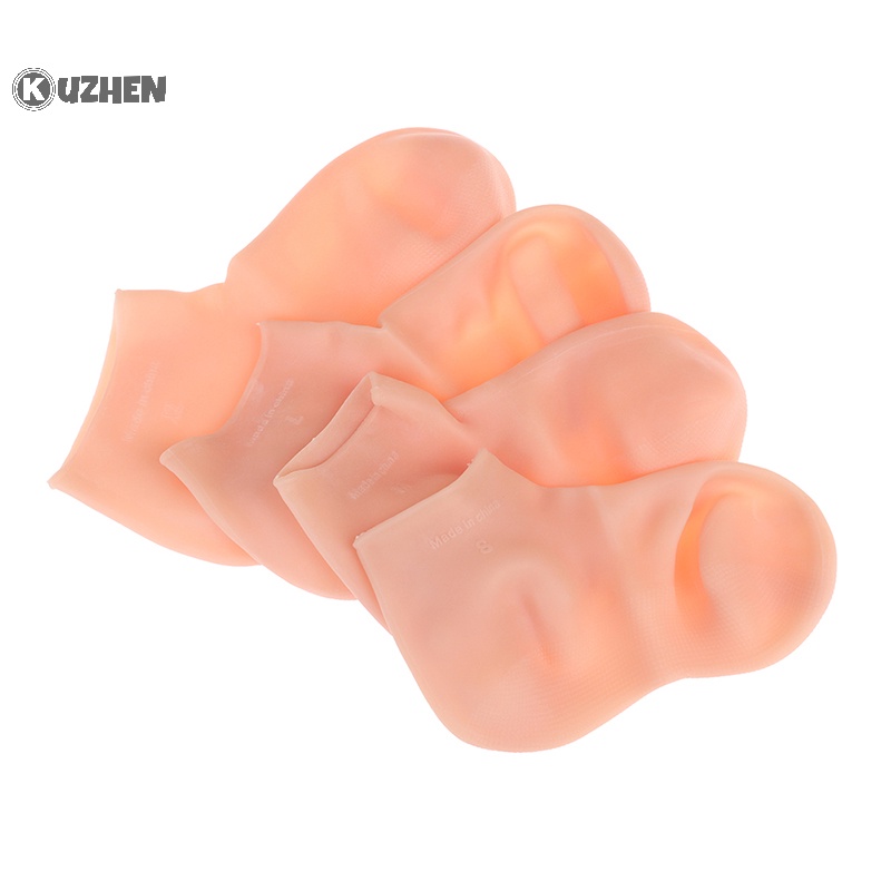 1 Đôi Vớ silicone gel Dưỡng Ẩm Chống Nứt Nẻ Bảo Vệ Chân kuzhen