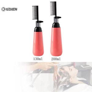 Kuzhen Bình Rỗng Đựng Thuốc Nhuộm Tóc Kèm Lược Tiện Dụng