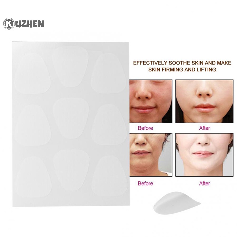 Kuzhen Set 27 Miếng Dán Nâng Cơ Mặt Chống Nếp Nhăn Làm Săn Chắc Da