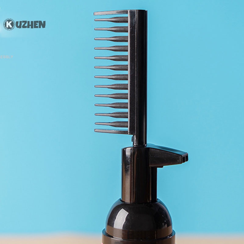 Kuzhen Bình Rỗng Đựng Thuốc Nhuộm Tóc Kèm Lược Tiện Dụng