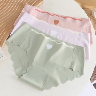 Quần Lót cotton Lụa Lạnh Mỏng Không Đường May Lưng Vừa Thoáng Khí Thời Trang Mùa Hè Cho Nữ