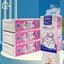 Bịch khăn giấy rút 1680 tờ 4 lớp treo tường Bafentu cỡ lớn tiện lợi