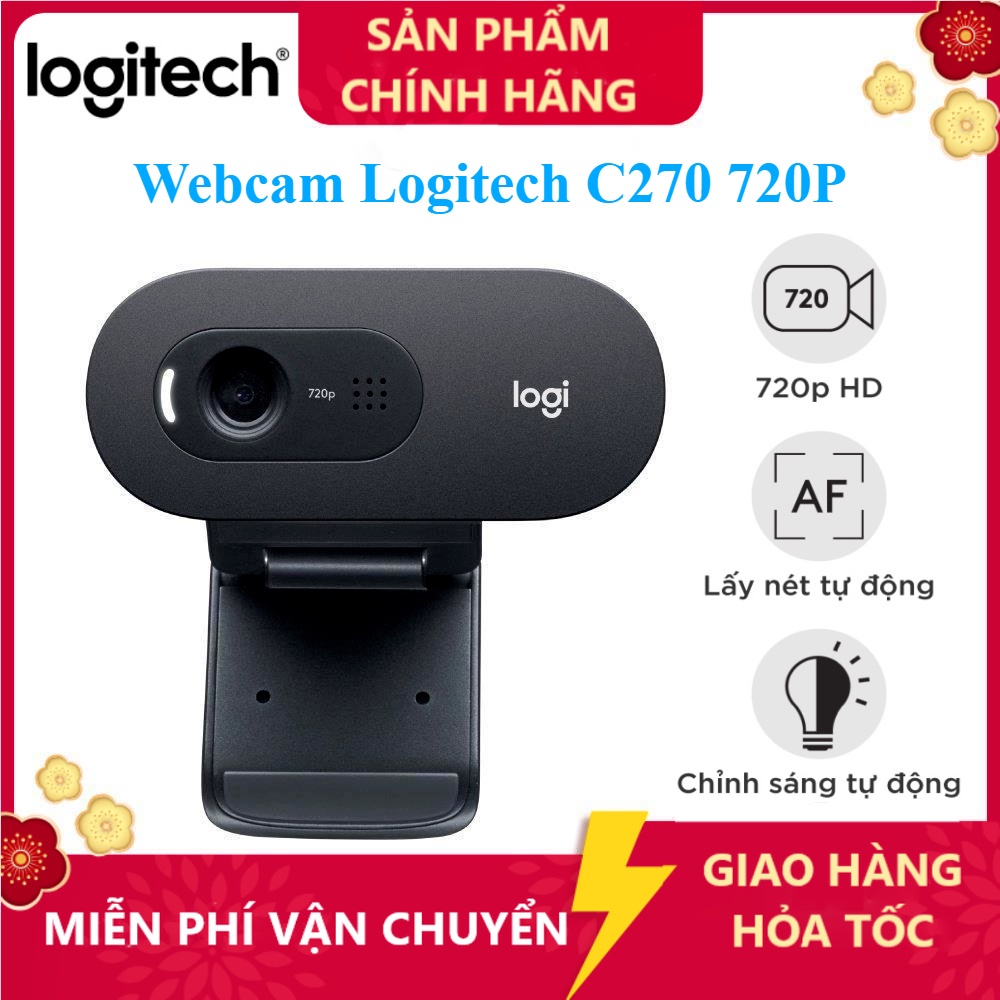 Lot De 4 Webcams Logitech C170 / C270 – USB 2.0 Avec Microphone Intégré