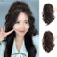 Đuôi ngựa gợn sóng ngắn DELMER, Kẹp tóc đuôi ngựa xoăn phong cách Hàn Quốc, Phần mở rộng tóc Fasion Kẹp móng vuốt tổng hợp giả Đuôi ngựa Phụ nữ / Bé gái