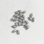 CORALTIDE 20 Chiếc Chìm Trọng Lượng Câu Cá, Chìm Chìm Chì Câu Cá Hình Ô Liu, 0.4g-4g Câu Cá Trượt Bắn Chìm Dụng Cụ Câu Cá