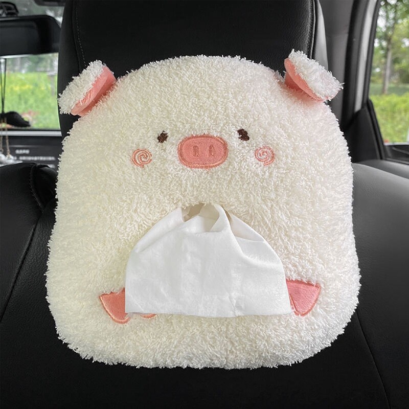 Hộp Đựng Khăn Giấy Hình Xe Hơi / Động Vật Dễ Thương Nhỏ Gọn Tiện Dụng Trang Trí Nhà Cửa / Văn Phòng