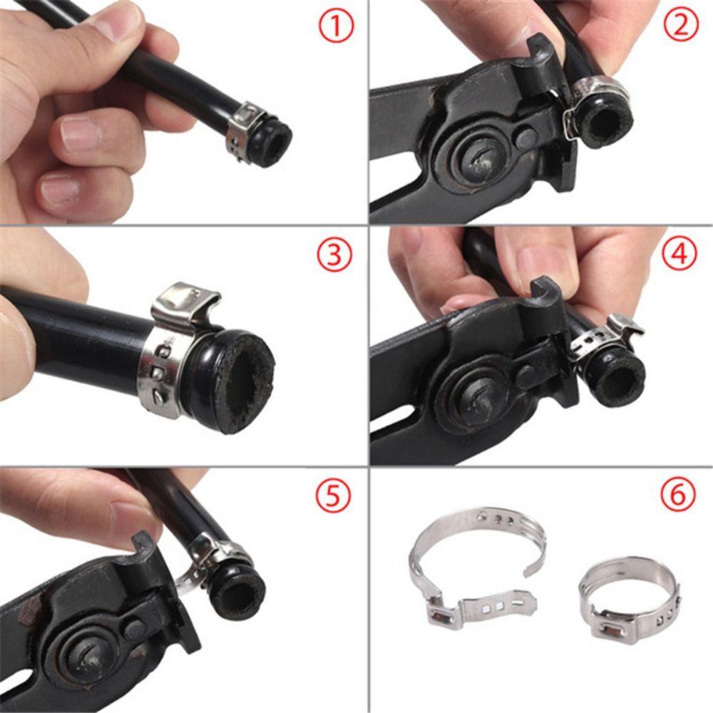 Neaverler 10 Cái Kẹp Ống, Bộ Phân Loại 5.3-31mm Kẹp Ống, Có Thể Điều Chỉnh Cố Định Bằng Thép Không Gỉ 304 Một Tai Ống Vô Cấp Ống Ống Ống Ống Ống Nước