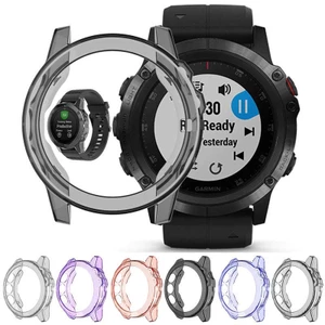Vỏ đồng hồ mềm TPU sang trọng cho bảo vệ màn hình Garmin Fenix 5