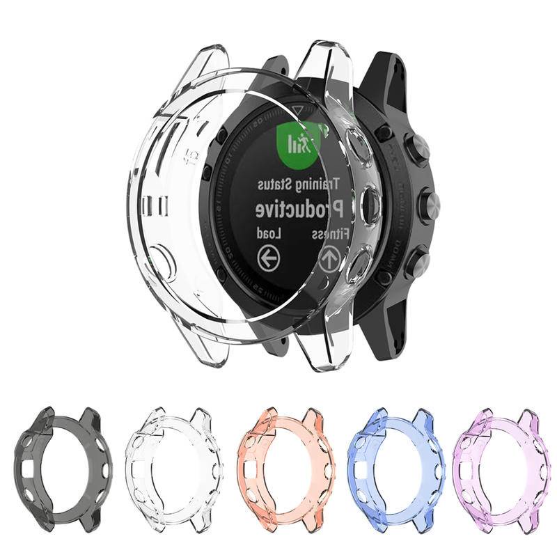Vỏ đồng hồ mềm TPU sang trọng cho bảo vệ màn hình Garmin Fenix 5