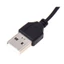 3.5mm Aux USB2.0 Male Mini 5 Pin USB Loa di động Cáp âm thanh