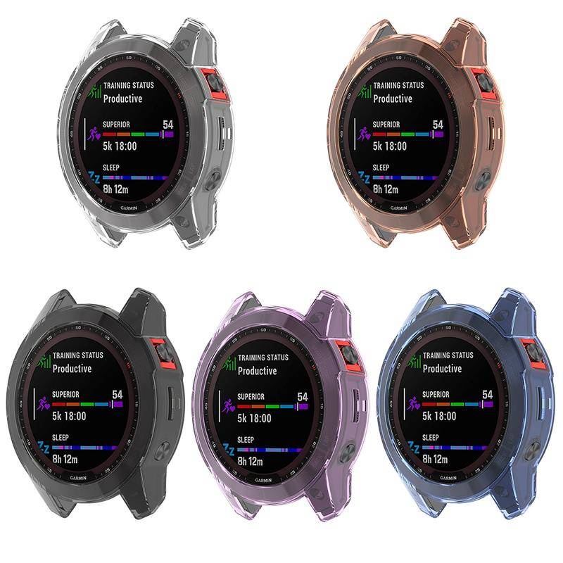 Vỏ đồng hồ mềm TPU sang trọng cho bảo vệ màn hình Garmin Fenix 5