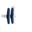 VVDZA 1 Cặp Má phanh im lặng cho xe đạp, Miếng đệm phanh chữ V xe đạp 3 màu bền bỉ, Hệ thống phanh cao su + Kim loại Tấm giữ phanh chữ V đi xe đạp lâu trôi Xe đạp leo núi