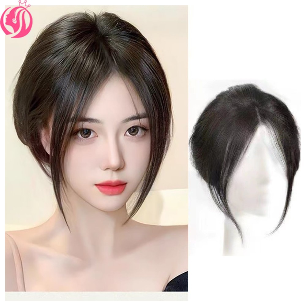 Bộ Tóc Giả 3d Mái Ngang Nhuộm Màu Thời Trang Cho Nữ | Shopee Việt Nam