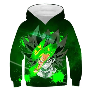 Áo hoodie Tay Dài Dáng Rộng In Hình goku veget dragon ball z 3d Thời Trang Xuân Thu 2023 Dành Cho Trẻ Em