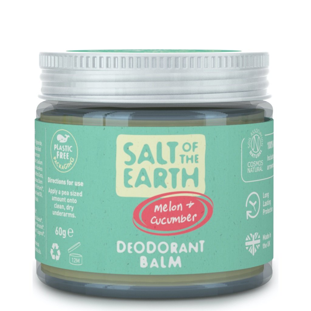 Salt of the Earth, Melon & Cucumber Natural Deodorant Balm 60g | Shopee ...