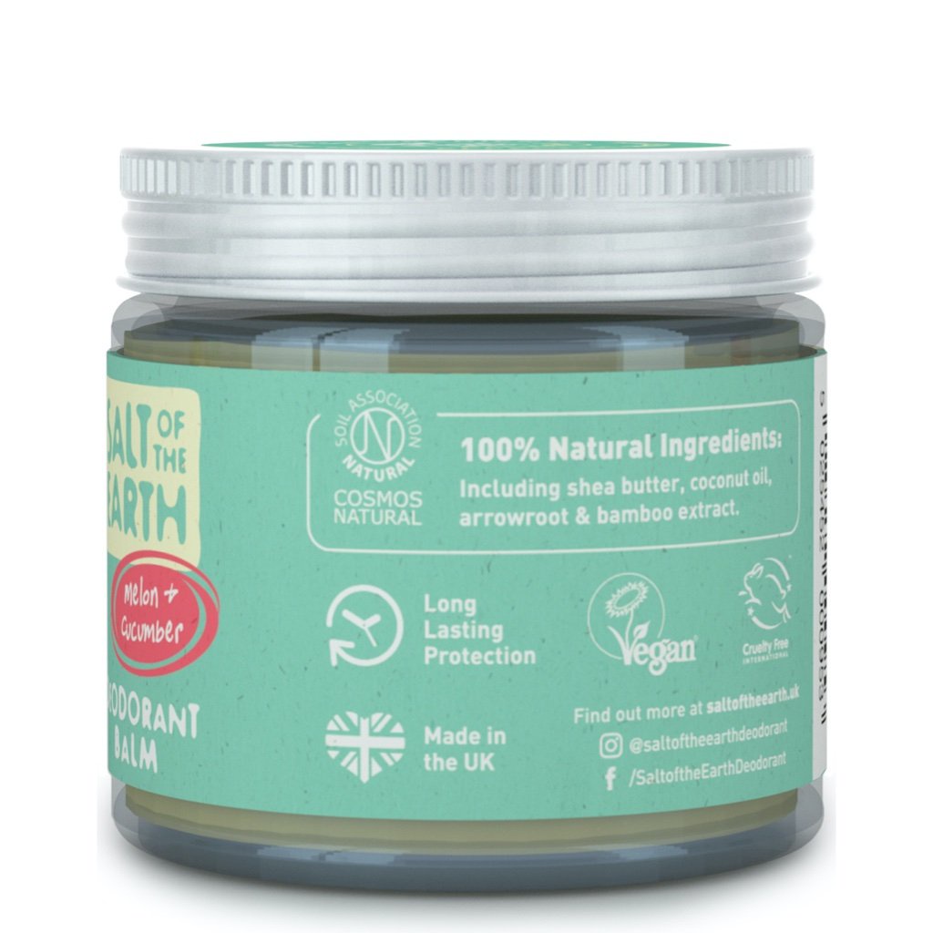 Salt of the Earth, Melon & Cucumber Natural Deodorant Balm 60g | Shopee ...