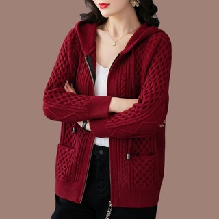 Áo Khoác cardigan Có Khóa Kéo Dáng Rộng Ngắn Phong Cách Mới Thời Trang Xuân Thu 2023