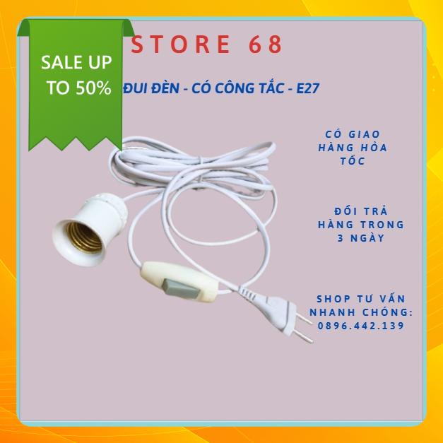 Dây duôi đèn led trụ, dài 2.5m, có công tắc, có chui cắm | Shopee Việt Nam