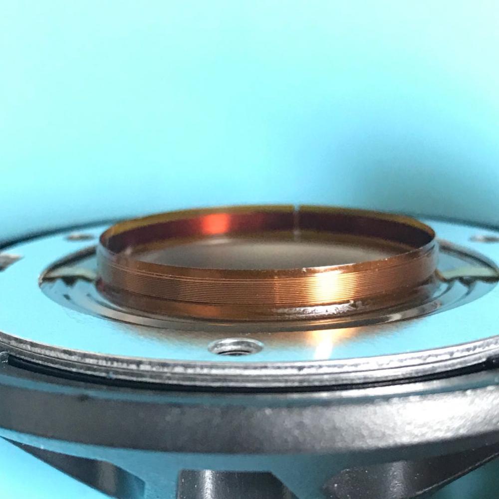 1 Chiếc Chất Lượng Cao Màng Cho Peavey RX14 PR10 PR12 PR15 Sừng Trình Điều Khiển Loa Sửa Chữa Phần 34.4mm Nhập Khẩu Phim Titan Dây Tròn 34.5mm
