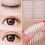 FUHUIOT 200 Cặp Băng mí mắt đôi vô hình, Nhãn dán mí mắt hai mặt dính hai mặt hình ô liu, Công cụ trang điểm mắt đôi mắt thoáng khí