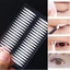 DELMER 200 Cặp Băng mí mắt đôi vô hình, Nhãn dán mí mắt gấp đôi hình ô liu hình con mắt to, Dụng cụ trang điểm mắt trong suốt hai mặt thoáng khí