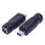 WU Nữ DC5 5x2 1mm sang Nam Bộ Chuyển Đổi Sang Mini USB Micro USB Loại C