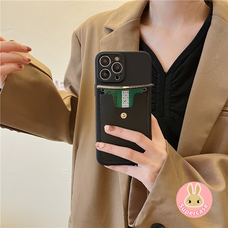 Thời Trang Ốp Điện Thoại Silicon Kèm Ví Và Dây Đeo Cho redmi note 11 10 9 8 pro 11s 10s 4g 5g 9s 8t 7 pro k40 k30 k20 pro