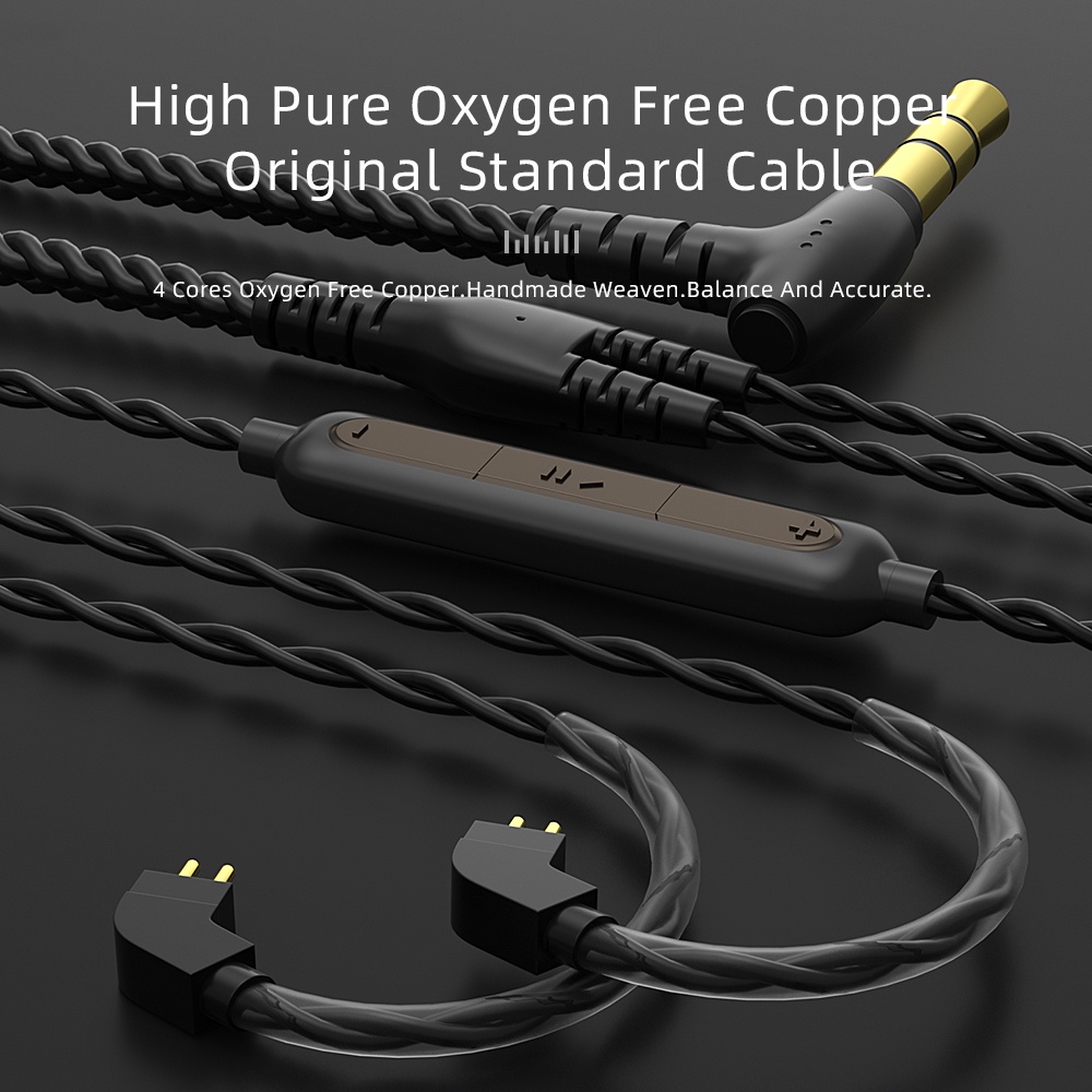 Dây Cáp Tai Nghe Nhét Tai v2 0.75mm 0.78mm Cho trn tfz