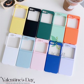 Ốp lưng gấp siêu mỏng Samsung Galaxy Z Flip 5 Z Flip 5 Z Flip 6 Màu trơn / mờ / trong suốt / đen / Vỏ không dây từ tính Thân thiện với da Vỏ Pc cứng thân thiện với da