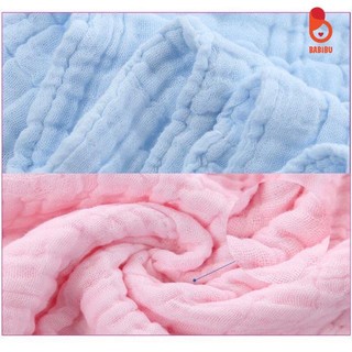 Khăn tắm xô muslin Jubon 6 lớp 110x100cm mềm mịn, thấm hút cho bé