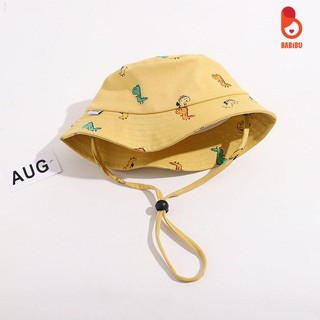 Mũ nón bucket vành hình khủng long cho bé từ 3 tới 4 tuổi